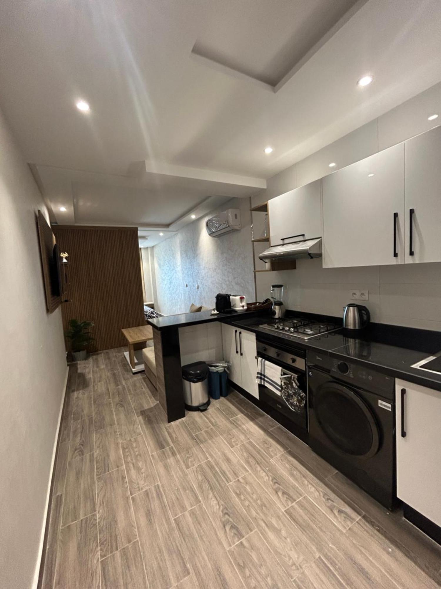 Splendide Studio Haut Standing En Face De La Marina Et A 200 M Du Port De Tanger - 1 Chambre Double Exterior photo